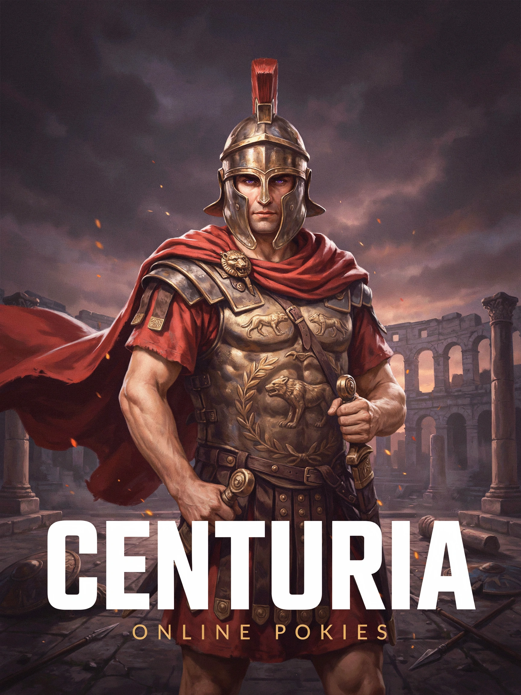 Artwork from the Legion pokie