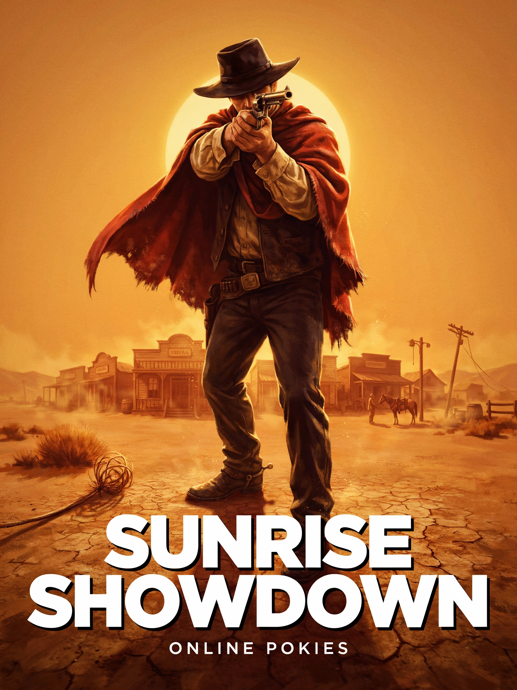 Duel at Dawn pokie cover art