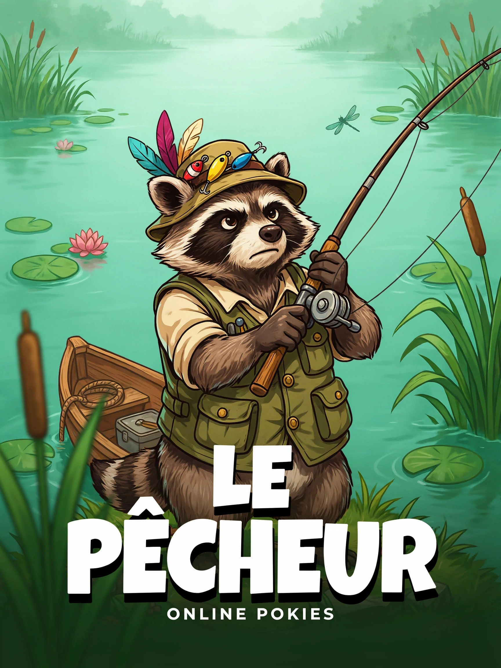 Le Fisherman pokie game cover